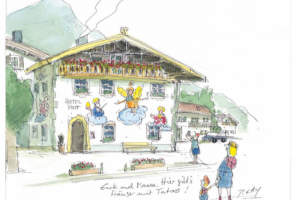 Zeichnung von Peter Gaymann